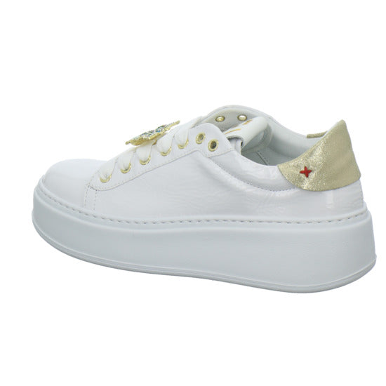 GIO+ Schnürhalbschuhe Weiß-kombi
