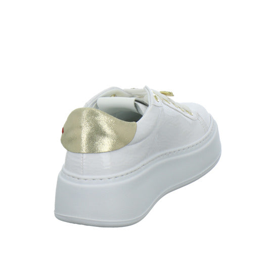 GIO+ Schnürhalbschuhe Weiß-kombi