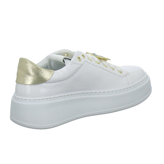 GIO+ Schnürhalbschuhe Weiß-kombi