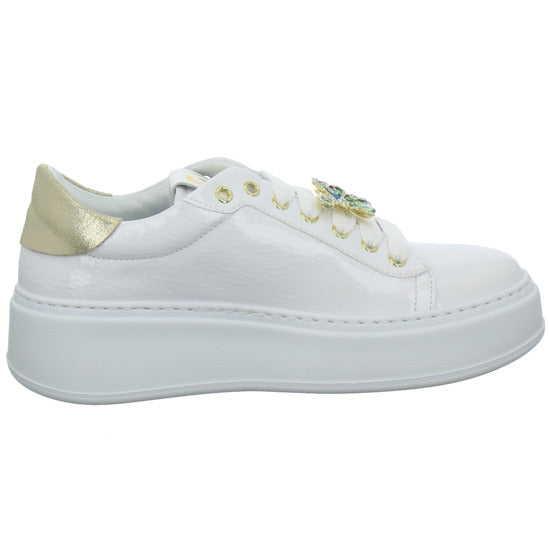 GIO+ Schnürhalbschuhe Weiß-kombi