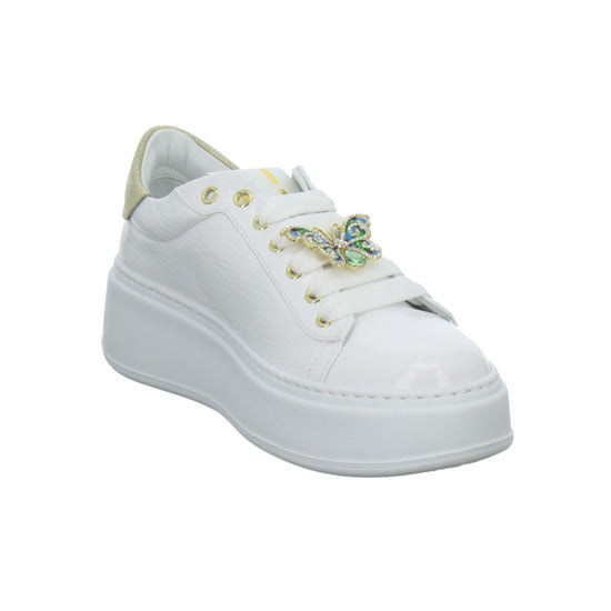 GIO+ Schnürhalbschuhe Weiß-kombi