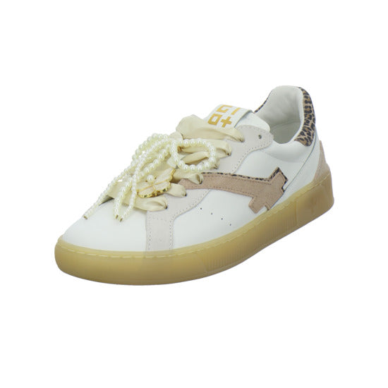 GIO+ Schnürhalbschuhe Weiß-kombi - 360° Ansicht