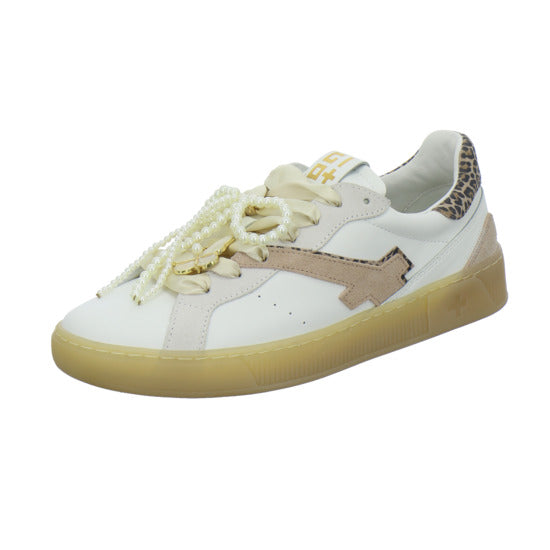 GIO+ Schnürhalbschuhe Weiß-kombi - 360° Ansicht
