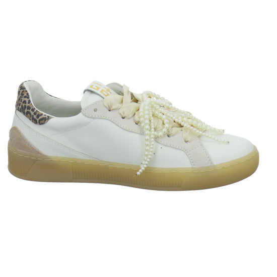 GIO+ Schnürhalbschuhe Weiß-kombi - 360° Ansicht