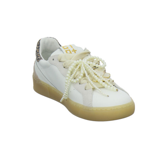 GIO+ Schnürhalbschuhe Weiß-kombi - 360° Ansicht