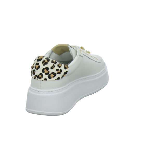 GIO+ Schnürhalbschuhe Weiß-kombi - 360° Ansicht