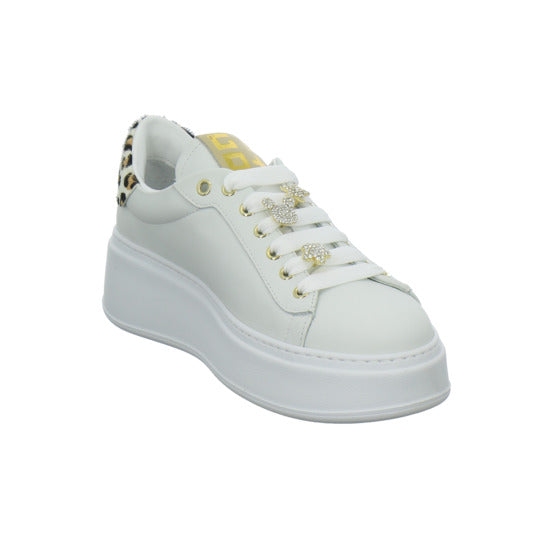 GIO+ Schnürhalbschuhe Weiß-kombi - 360° Ansicht