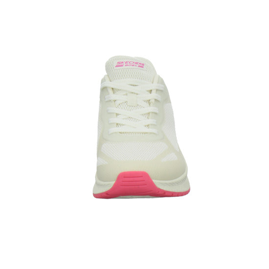 Skechers Sneaker Damen Bobs Squad Slip Ins Weiß-kombi