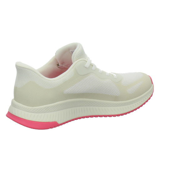 Skechers Sneaker Damen Bobs Squad Slip Ins Weiß-kombi