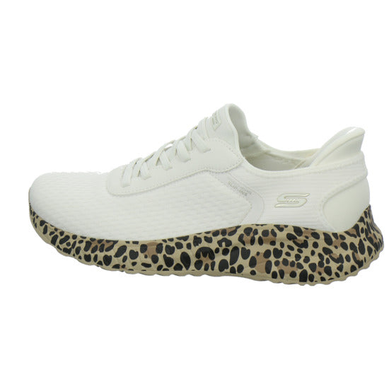 Skechers Sneaker Damen Bobs Squad Chaos Slip Ins Weiß-kombi