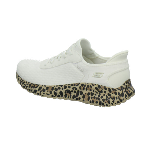 Skechers Sneaker Damen Bobs Squad Chaos Slip Ins Weiß-kombi