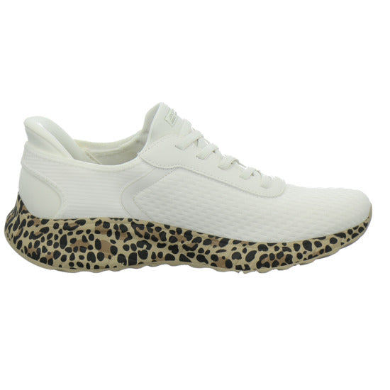 Skechers Sneaker Damen Bobs Squad Chaos Slip Ins Weiß-kombi