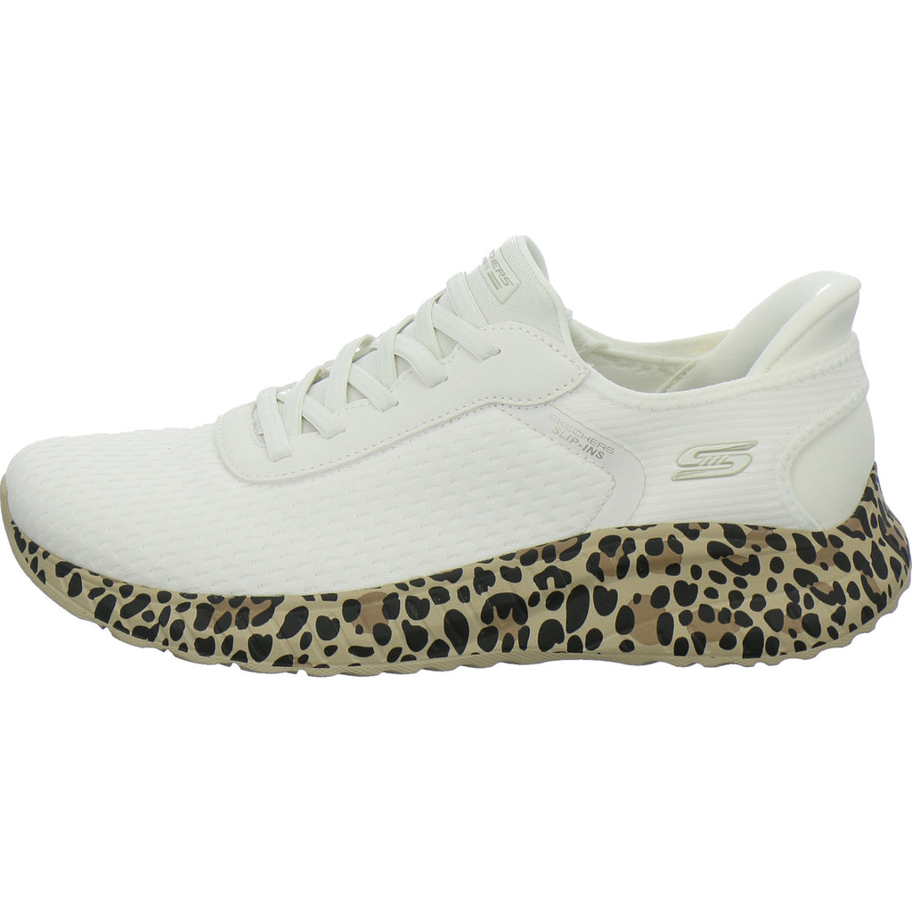 Skechers Sneaker Damen Bobs Squad Chaos Slip Ins Weiß-kombi