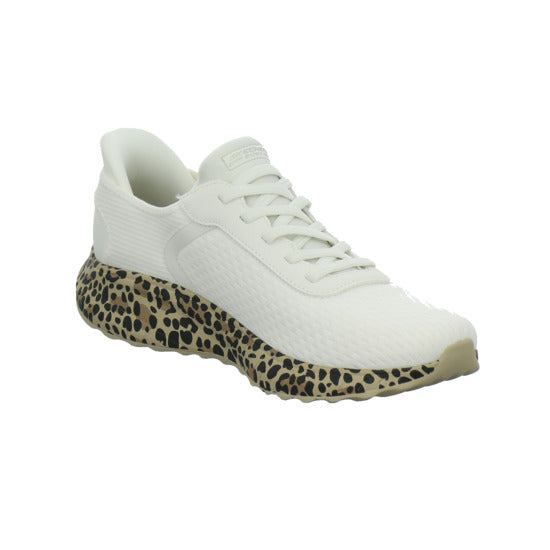 Skechers Sneaker Damen Bobs Squad Chaos Slip Ins Weiß-kombi