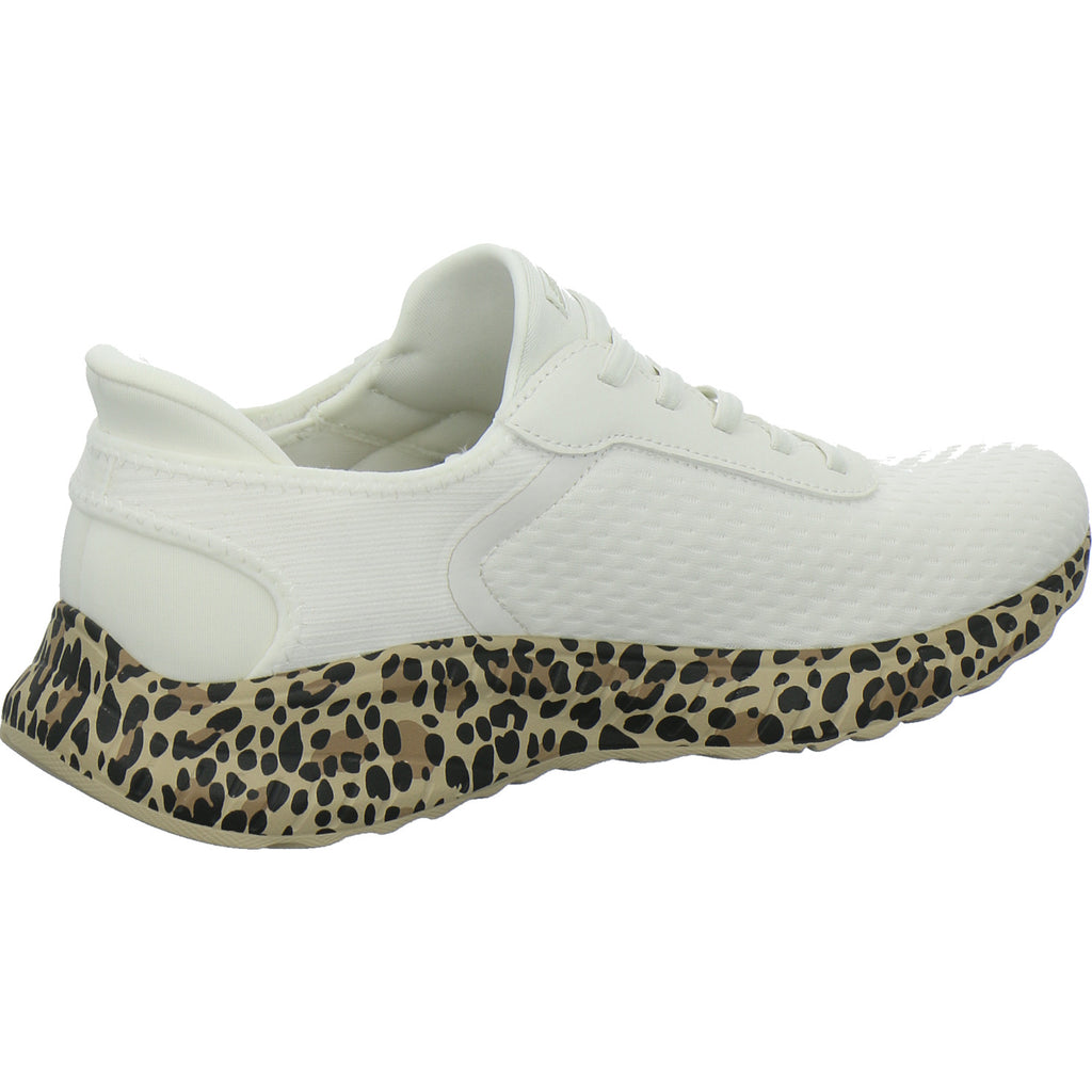 Skechers Sneaker Damen Bobs Squad Chaos Slip Ins Weiß-kombi
