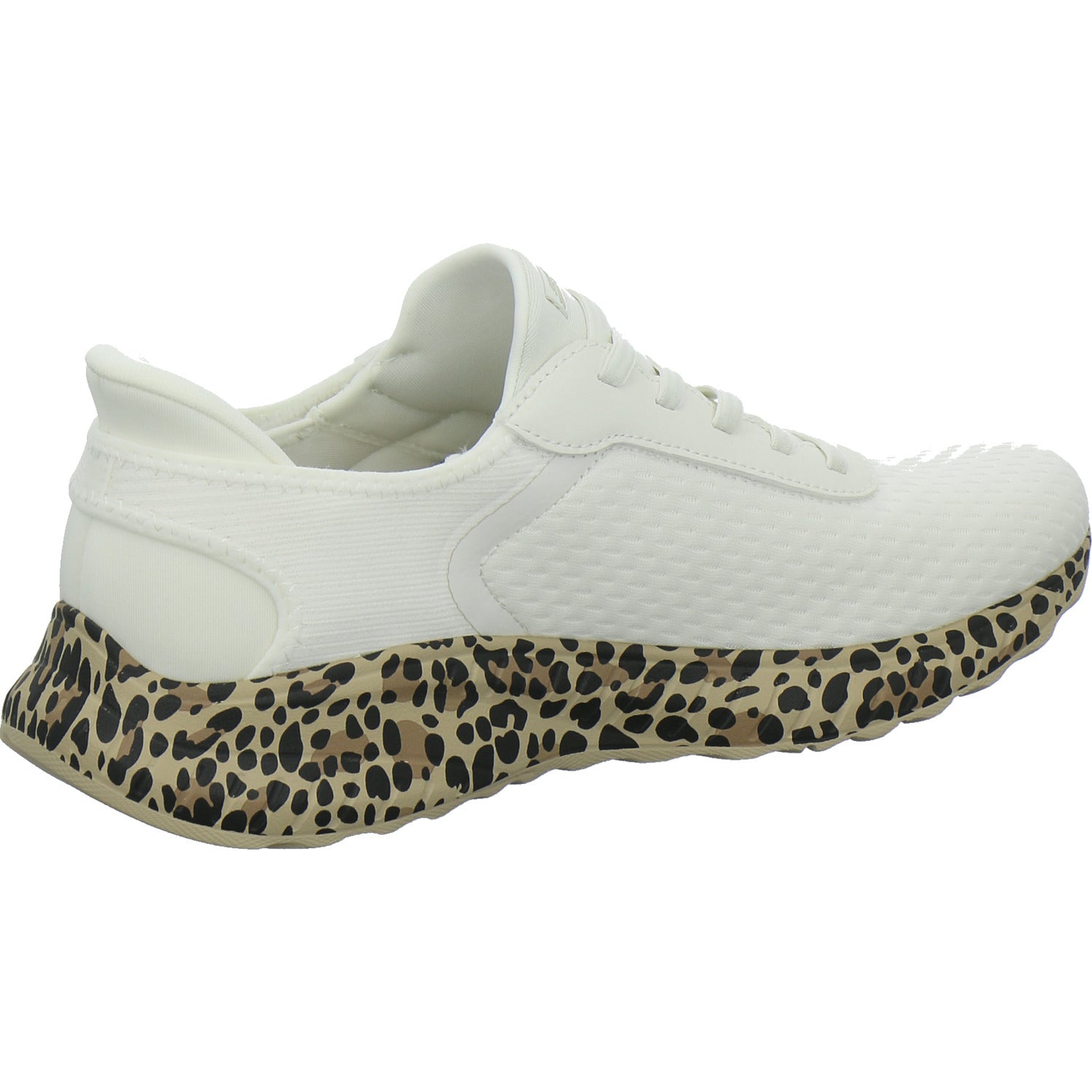 Skechers Sneaker Damen Bobs Squad Chaos Slip Ins Weiß-kombi