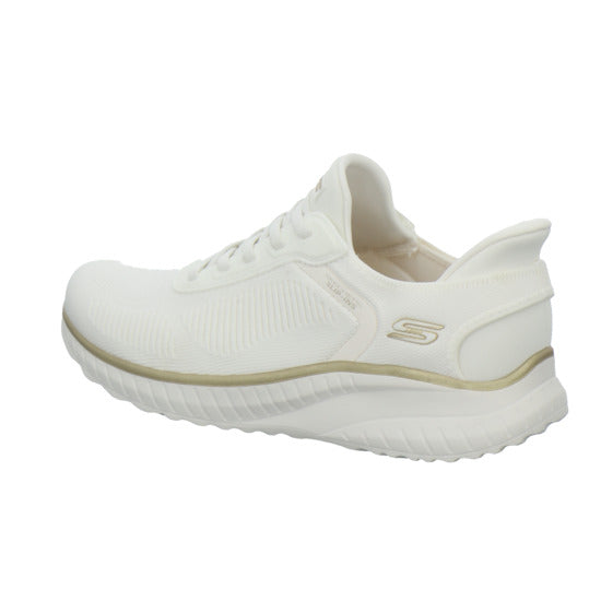 Skechers Sneaker Damen SLIP INS BOBS Weiß-kombi