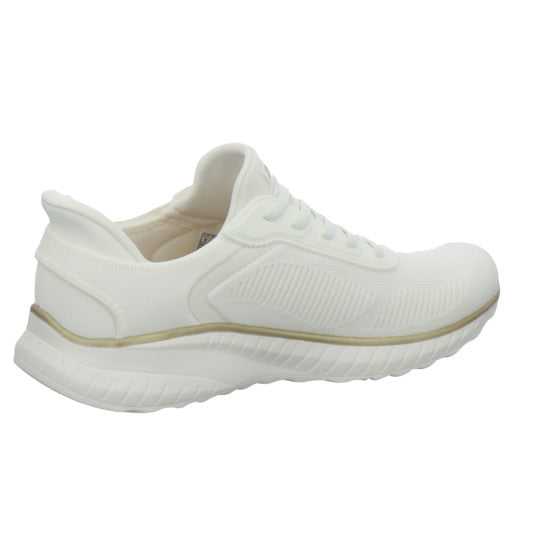 Skechers Sneaker Damen SLIP INS BOBS Weiß-kombi