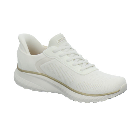Skechers Sneaker Damen SLIP INS BOBS Weiß-kombi