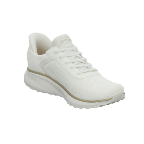 Skechers Sneaker Damen SLIP INS BOBS Weiß-kombi