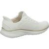 Skechers Sneaker Damen SLIP INS BOBS Weiß-kombi