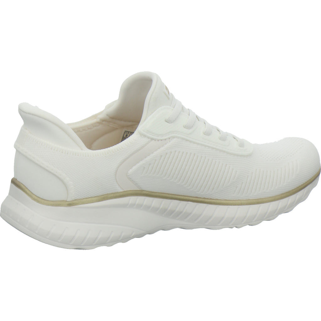 Skechers Sneaker Damen SLIP INS BOBS Weiß-kombi