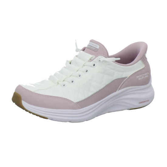 Skechers Sneaker Damen SLIP INS CONTOUR FOAM Weiß-kombi
