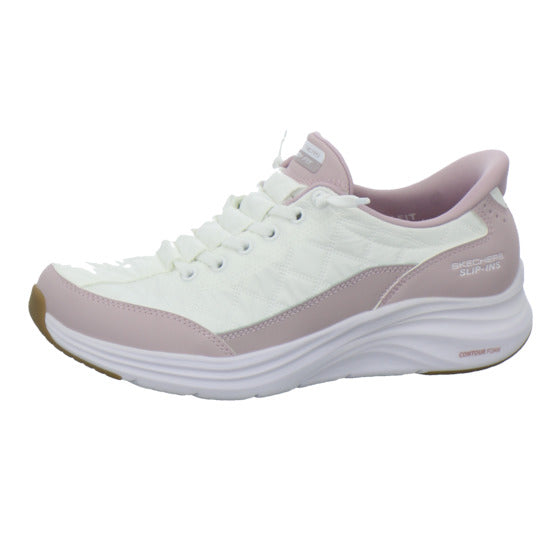 Skechers Sneaker Damen SLIP INS CONTOUR FOAM Weiß-kombi