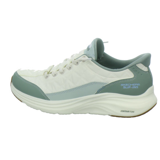Skechers Sneaker Damen SLIP INS CONTOUR FOAM Weiß-kombi
