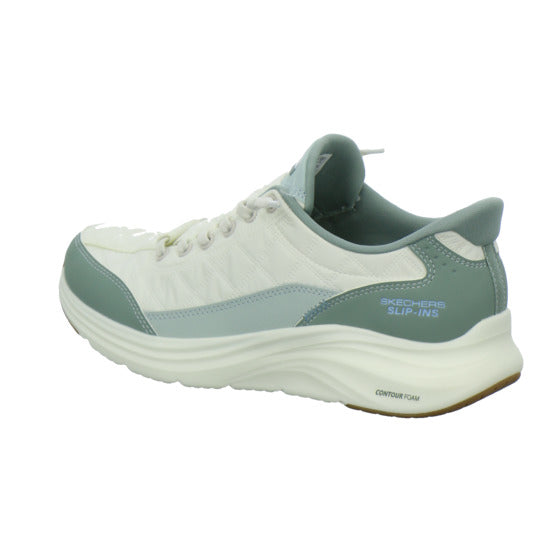 Skechers Sneaker Damen SLIP INS CONTOUR FOAM Weiß-kombi