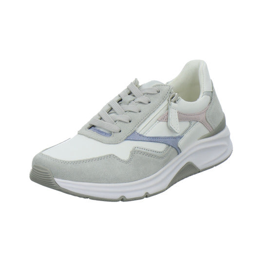Gabor Comfort Sneaker Damen Rolling Soft Weiß-kombi