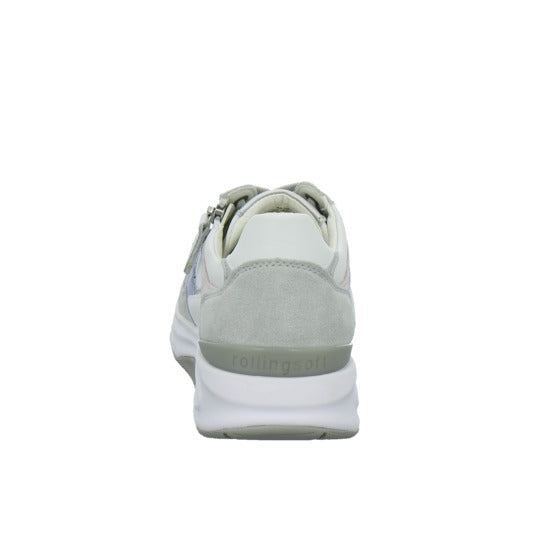 Gabor Comfort Sneaker Damen Rolling Soft Weiß-kombi
