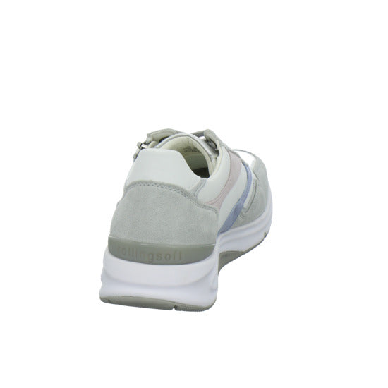 Gabor Comfort Sneaker Damen Rolling Soft Weiß-kombi