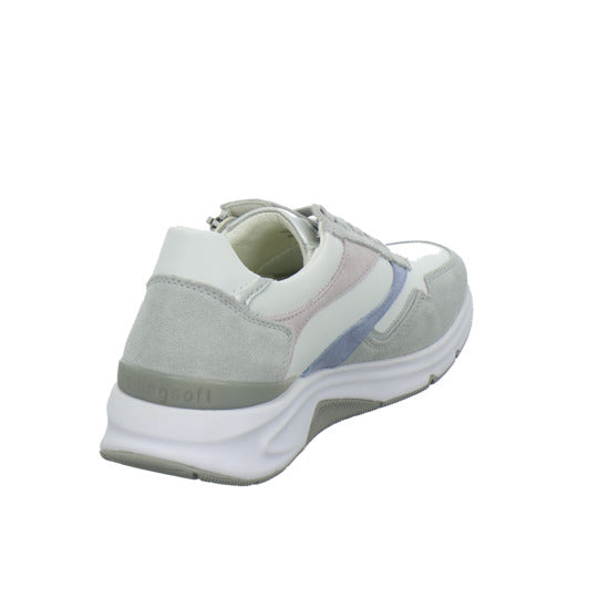 Gabor Comfort Sneaker Damen Rolling Soft Weiß-kombi