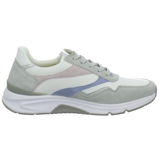 Gabor Comfort Sneaker Damen Rolling Soft Weiß-kombi