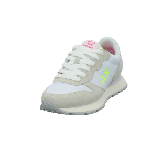 SUN68 Sneaker Damen Ally Solid Weiß-kombi
