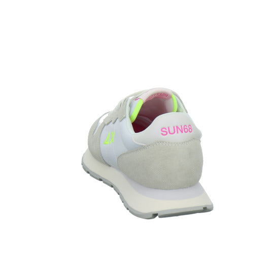 SUN68 Sneaker Damen Ally Solid Weiß-kombi