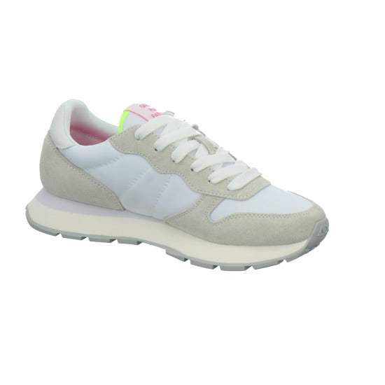 SUN68 Sneaker Damen Ally Solid Weiß-kombi