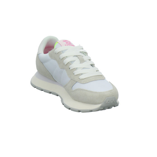 SUN68 Sneaker Damen Ally Solid Weiß-kombi