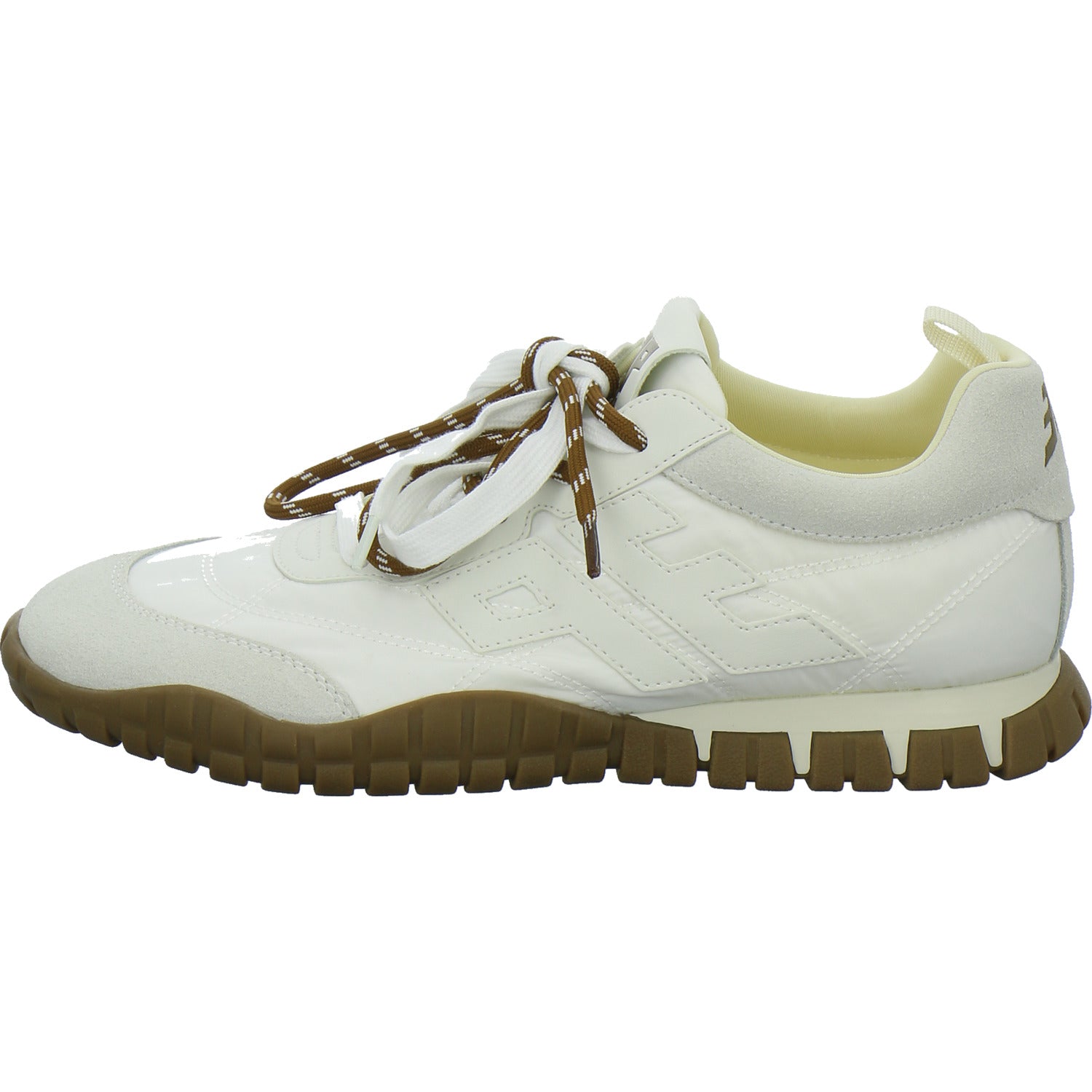 3P Sneaker Damen Weiß-kombi