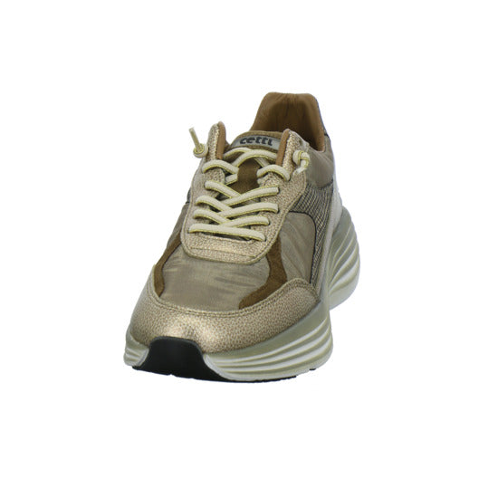 Cetti Schnürhalbschuhe Gold - 360° Ansicht