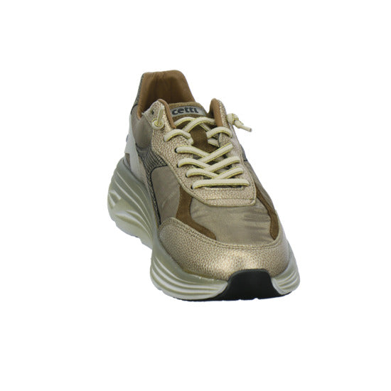 Cetti Schnürhalbschuhe Gold - 360° Ansicht