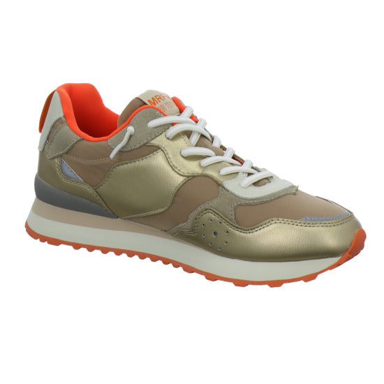 Maripe Schnürhalbschuhe Gold - 360° Ansicht