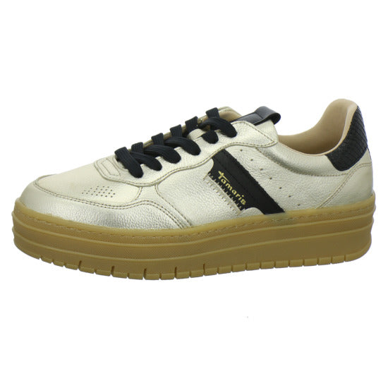 Tamaris Schnürhalbschuhe Gold - 360° Ansicht
