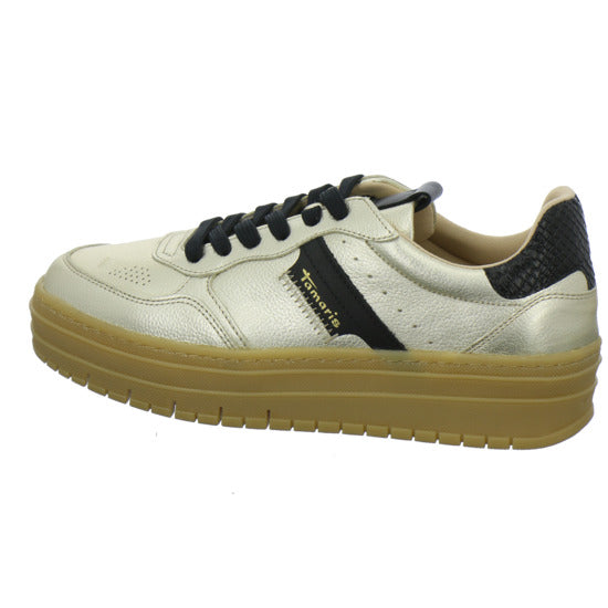 Tamaris Schnürhalbschuhe Gold - 360° Ansicht