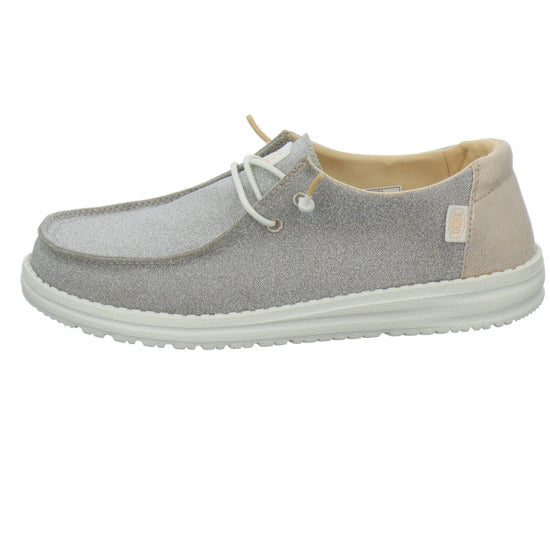 Hey Dude Wendy metallic Schnürhalbschuhe Gold