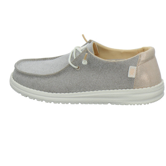 Hey Dude Wendy metallic Schnürhalbschuhe Gold