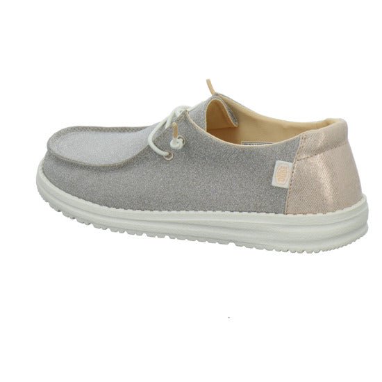 Hey Dude Wendy metallic Schnürhalbschuhe Gold
