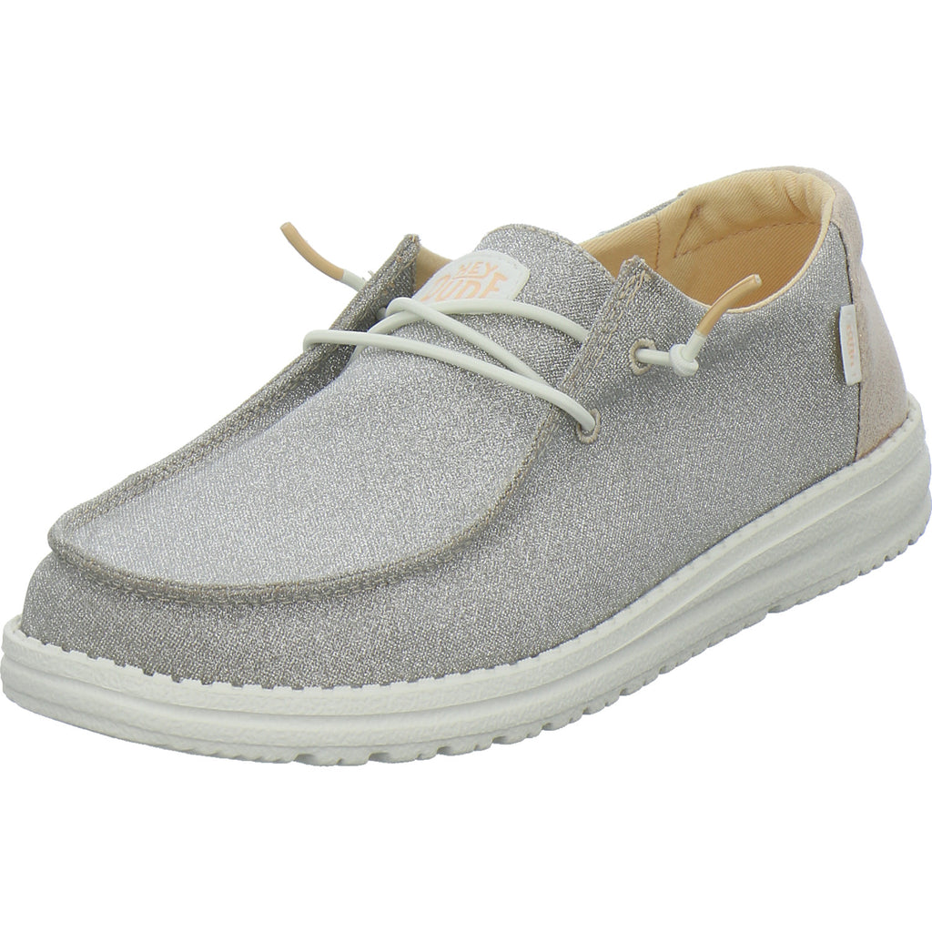 Hey Dude Wendy metallic Schnürhalbschuhe Gold