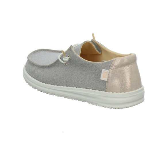 Hey Dude Wendy metallic Schnürhalbschuhe Gold